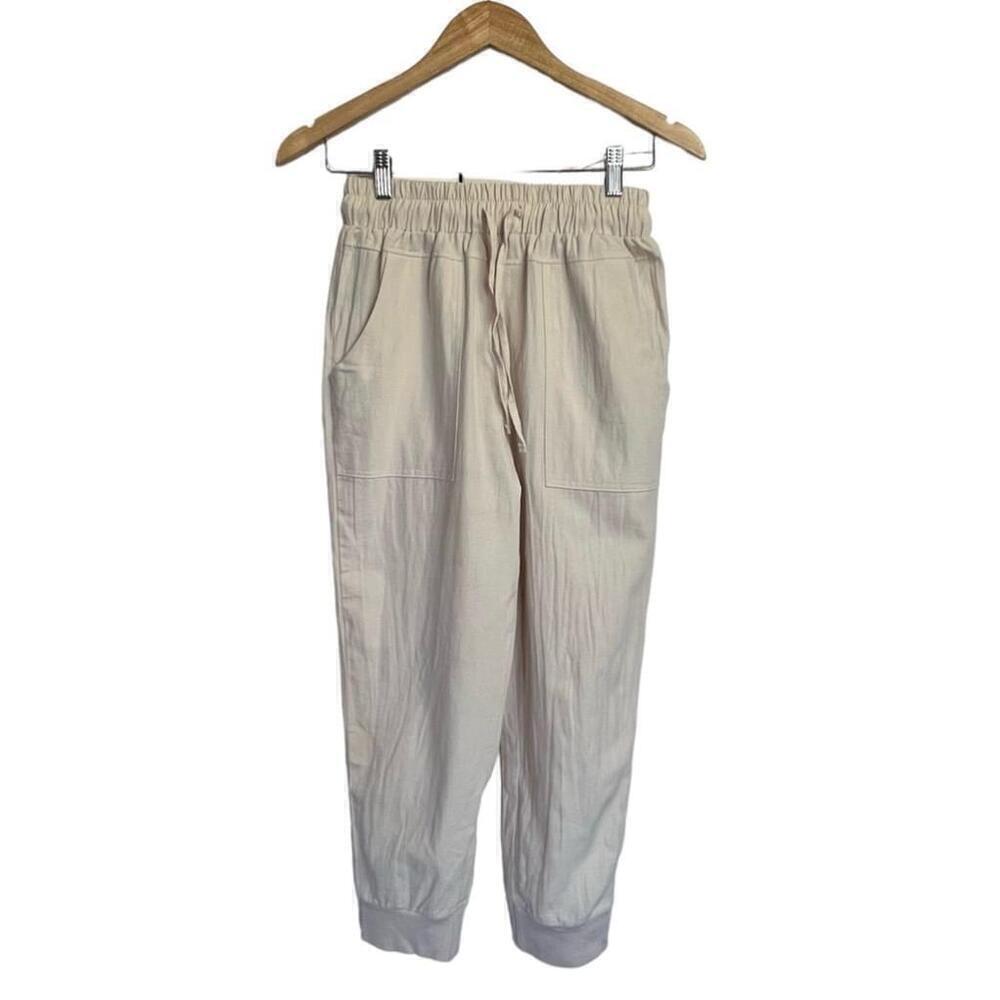 Women's Beige Lightweight Joggers -Size S
